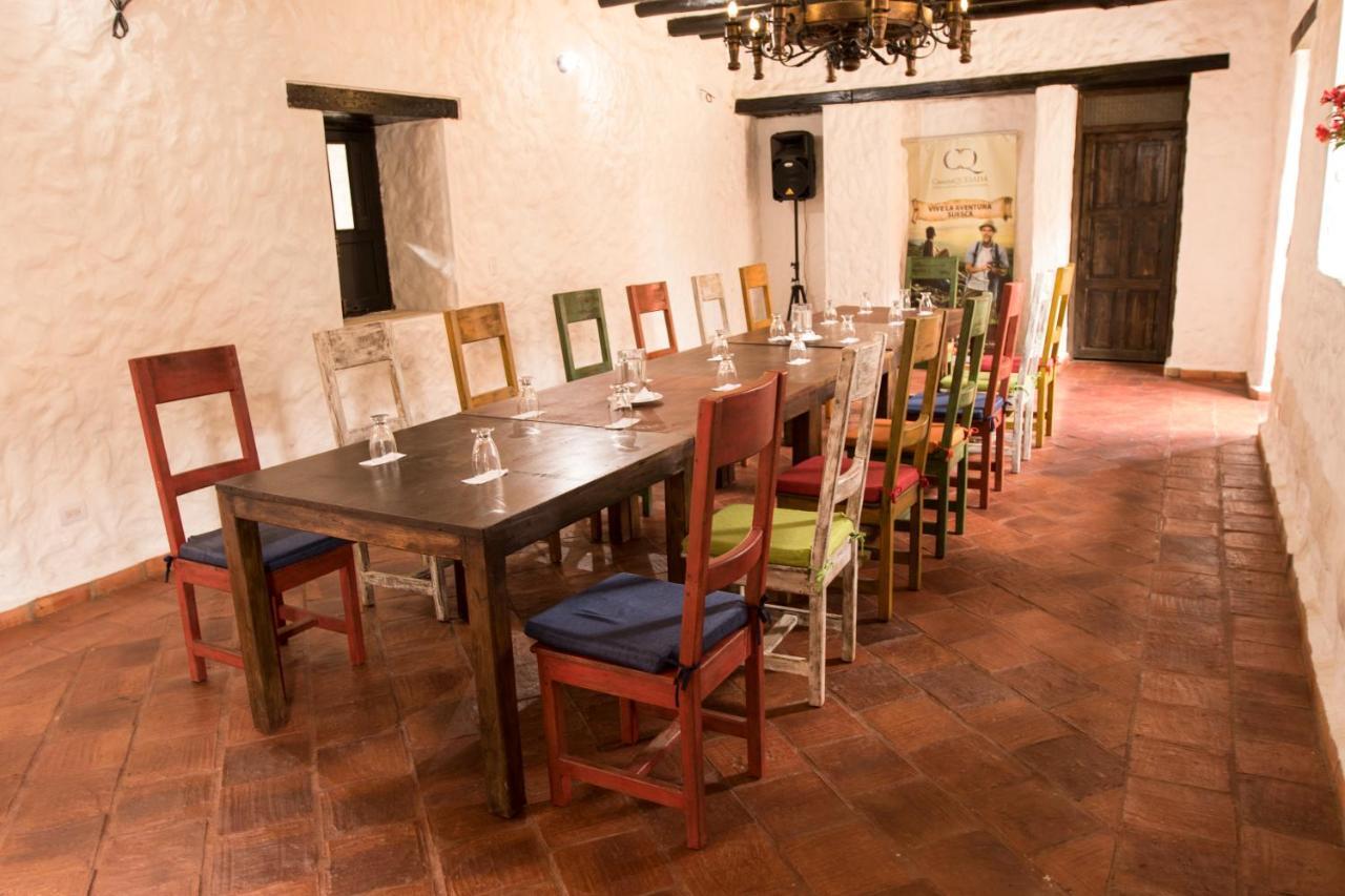 Hotel Casona Quesada Suesca Exteriér fotografie